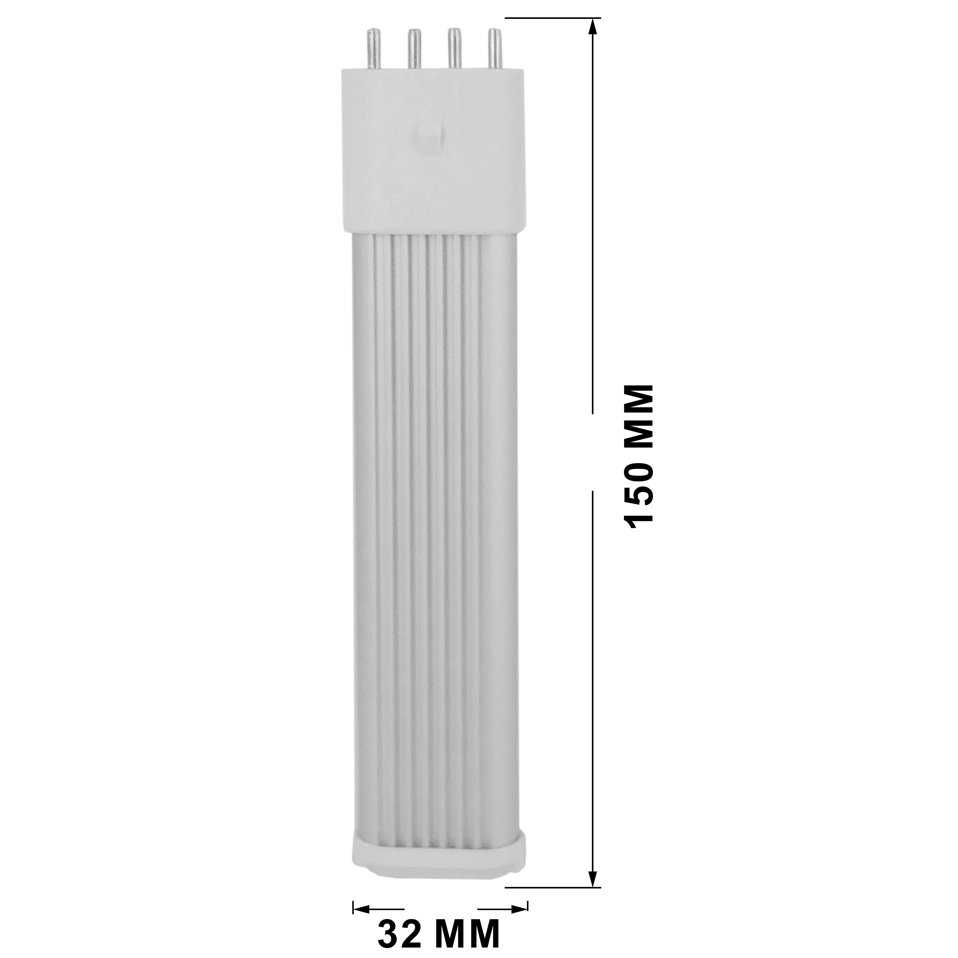 2G7 LED Bulb 6W Flicker-Free PLS Lamp Replacement, 4 Pin, 2 Pack