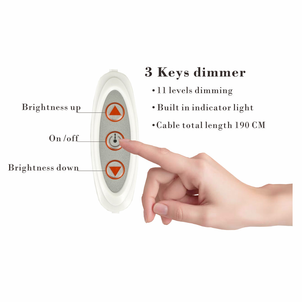 Dimmable LED Strip for Sewing Machine Lights – 29.6cm, Ra 90 High Brightness 6000K Daylight