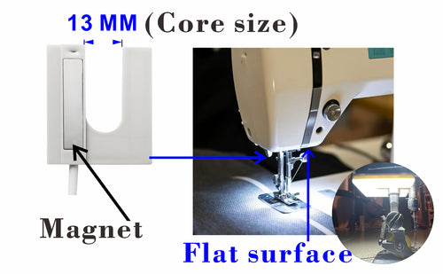 Magnetic LED Sewing Machine Light – LED Chips, 200 Lumen, 90+ CRI, 6000K